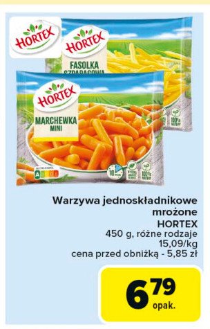 Marchewka mini Hortex promocja