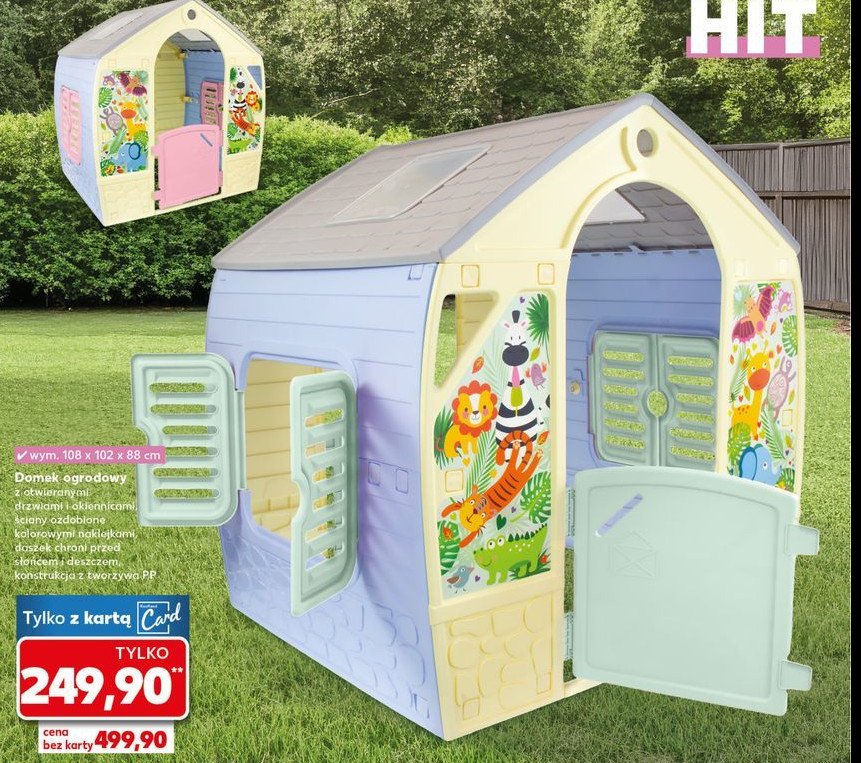 Domek ogrodowy promocja w Kaufland