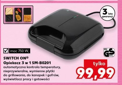 Opiekacz sm-b0201 Switch on promocja