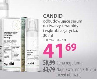 Serum odbudowujące do twarzy  promocja w Hebe