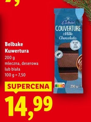  Kuwertura deserowa promocja w Lidl