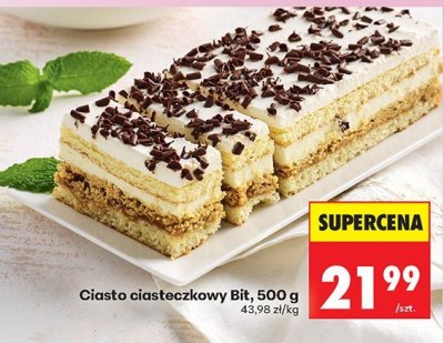 Ciasto ciasteczkowy Bit, 500 g promocja w Biedronka