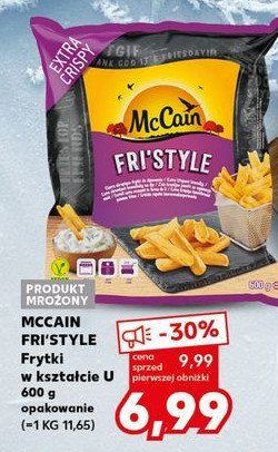Frytki Mccain fri'style promocja