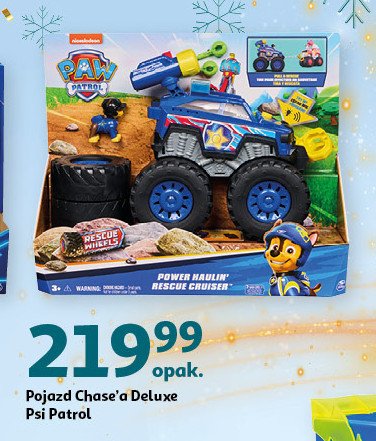 Pojazd chase psi patrol Spin master promocja w Auchan