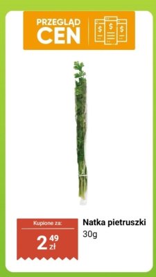Natka pietruszki 30 g Dino promocja w Dino