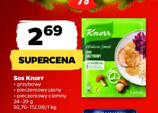 Sos do pieczeni jasny Knorr domowe smaki promocja