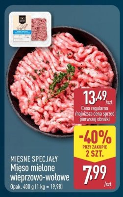 Mięso mielone wieprzowo-wołowe Mięsne Specjały promocja w Aldi