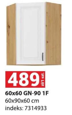 Szafka kuchenna 60x60 GN-90 1F promocja w Merkury Market