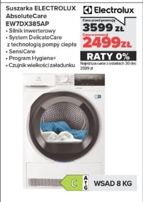 Suszarka PerfectCare EW7DX385AP promocja w NEONET