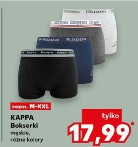 Bokserki męskie m-xxl Kappa promocja