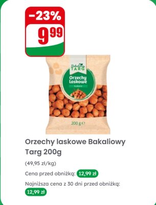 Orzechy laskowe 200 g promocja w Dino