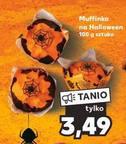 Muffinka halloween promocja