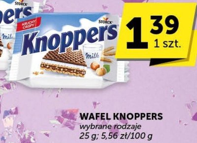 Wafel Knoppers promocja w Groszek