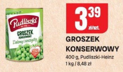Groszek konserwowy Pudliszki-Heinz promocja w Chorten