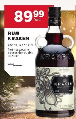 Rum KRAKEN promocja w Stokrotka