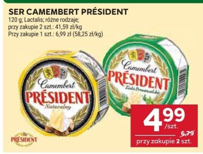 Ser camembert TUREK Turek 123 promocja w Stokrotka