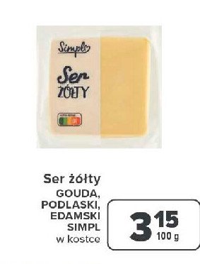 Ser gouda Simpl promocja