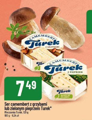 Ser camembert z zielonym pieprzem promocja w POLOmarket