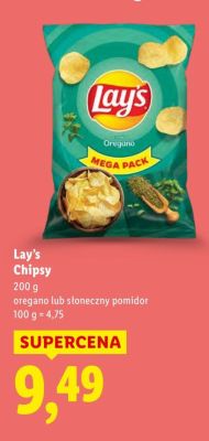 Chipsy oregano  promocja w Lidl