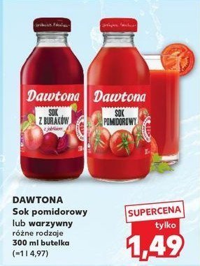 Sok pomidorowy Dawtona promocja w Kaufland