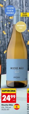 Wino Mucho Más 0%, 750 ml promocja w Biedronka