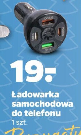 Ładowarka samochodowa do telefonu promocja w Netto