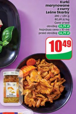 Kurki marynowane z curry Leśne Skarby promocja w Dino