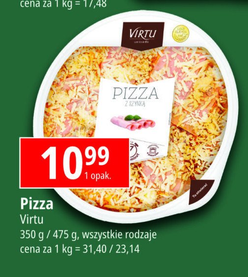 Pizza z szynką Virtu promocja