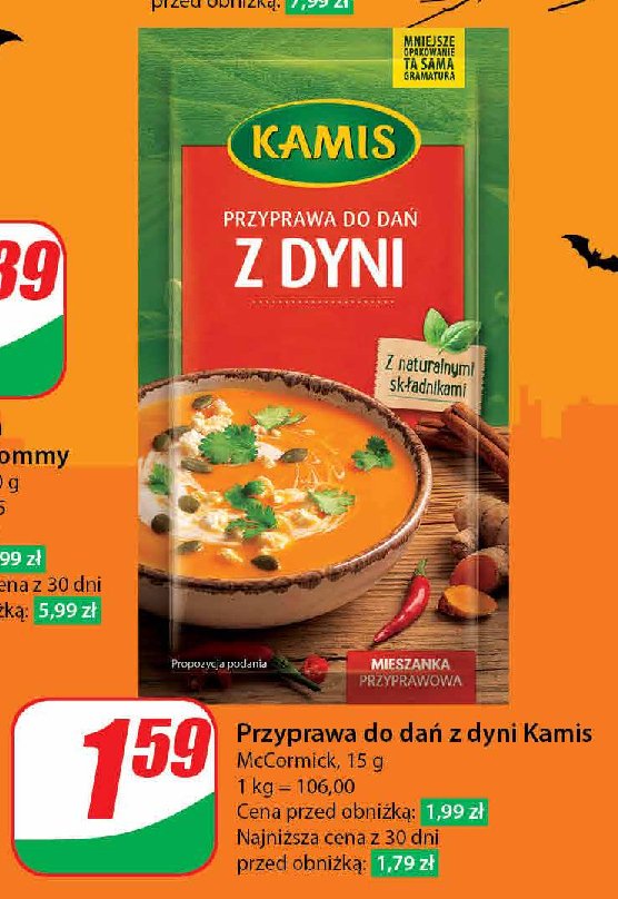 Przyprawa do dań z dyni Kamis promocja