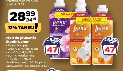 Płyn do płukania tkanin Lenor Floral Bouquet, Spring Awakening promocja w Netto