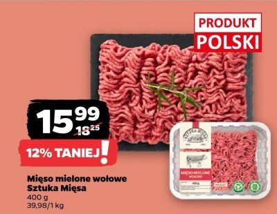 Mięso mielone wołowe  promocja w Netto