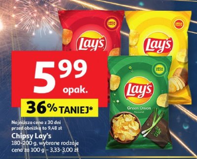 Chipsy Lay's promocja w Auchan
