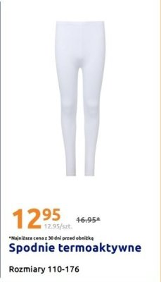 Spodnie termoaktywne promocja w Action