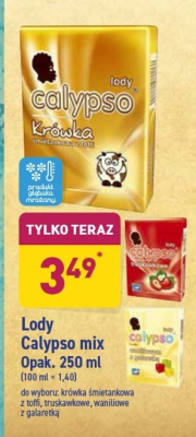 Lody truskawkowe Lodmor calypso promocja