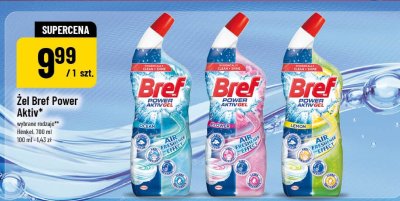 Żel Bref Power Aktiv do WC promocja w POLOmarket
