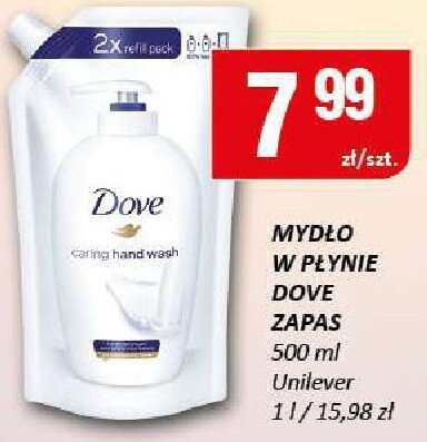 Mydło w płynie Dove 2x500ml Unilever promocja w Chorten