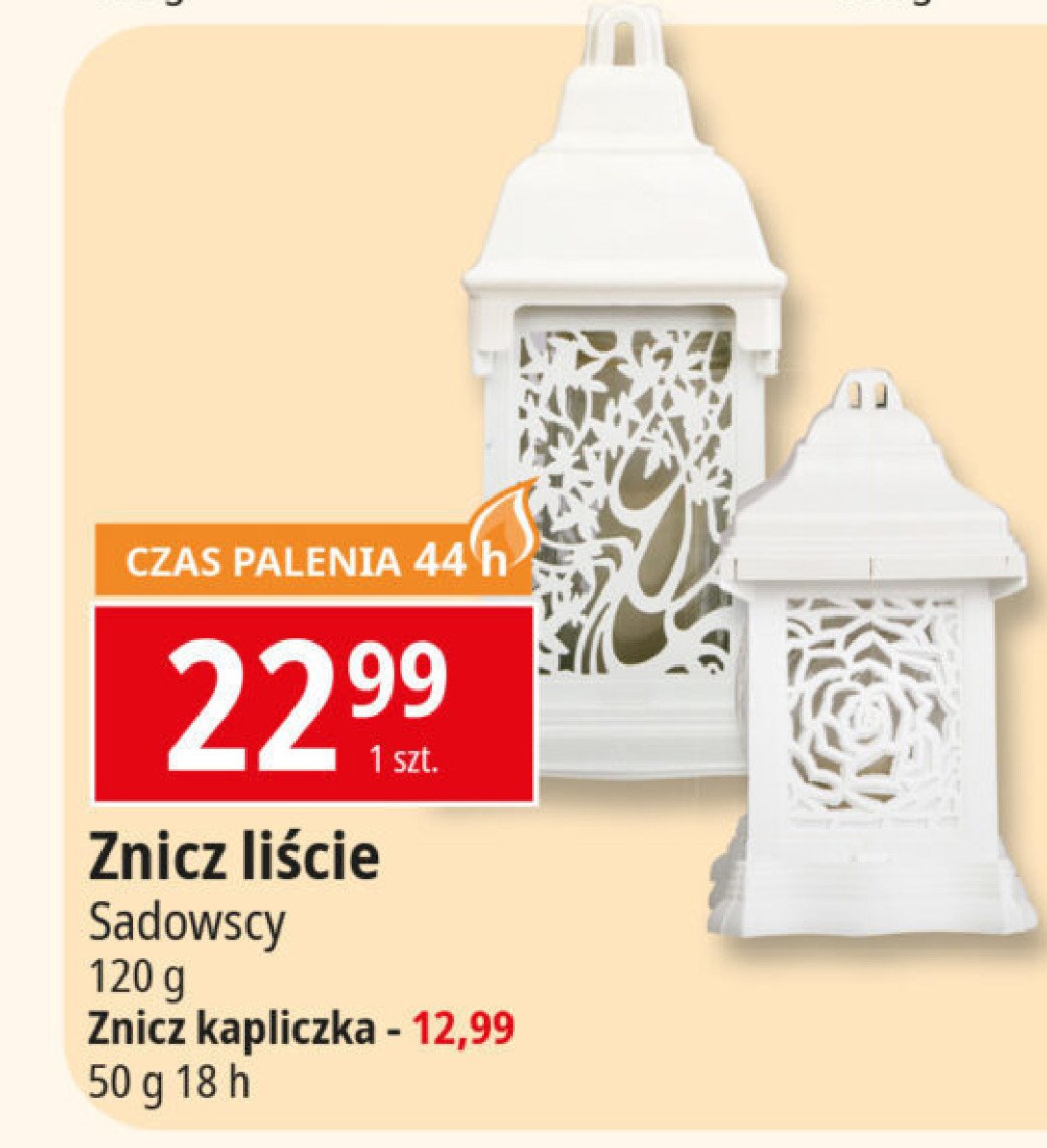 Znicz kapliczka Sadowscy since 1994 promocja