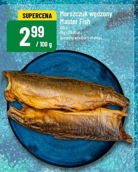 Morszczuk wędzony kawałki Master fish promocja