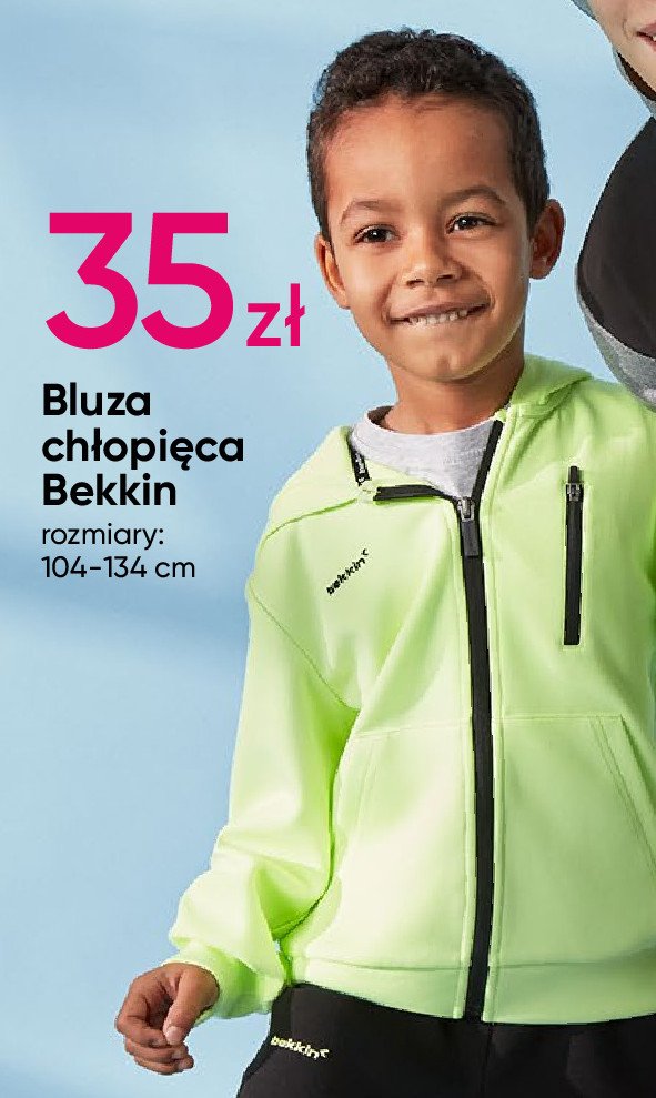 Bluza chłopięca 104-134 cm Bekkin promocja