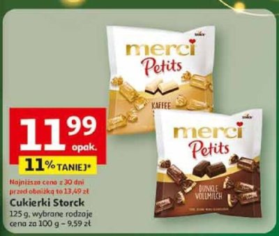 Cukierki Storck merci Petits promocja w Auchan