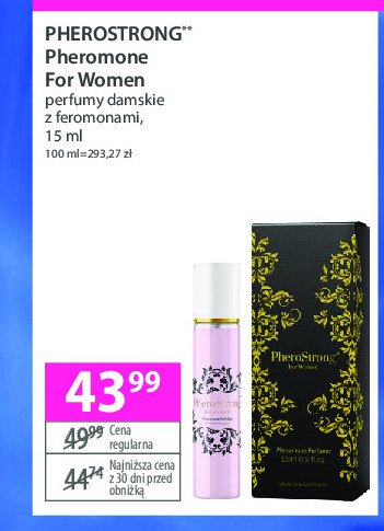 Perfumy z feromonami dla kobiet OMBERO PHERO STRONG WOMEN promocja