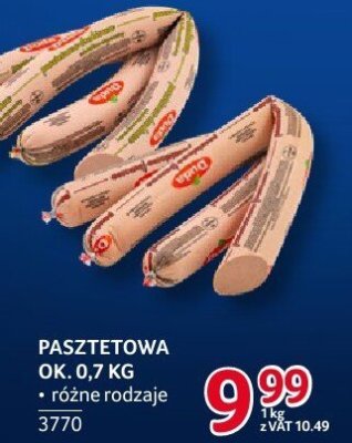 Pasztetowa Duda ok. 0,7 kg różne rodzaje promocja w Selgros