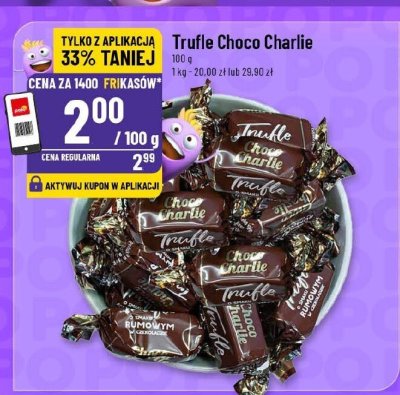 Trufle Choco Charlie promocja w POLOmarket