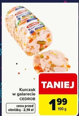 Kurczak w galaretce CEDROB promocja w Carrefour Market