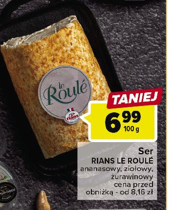 Rolada serowa z ananasem promocja