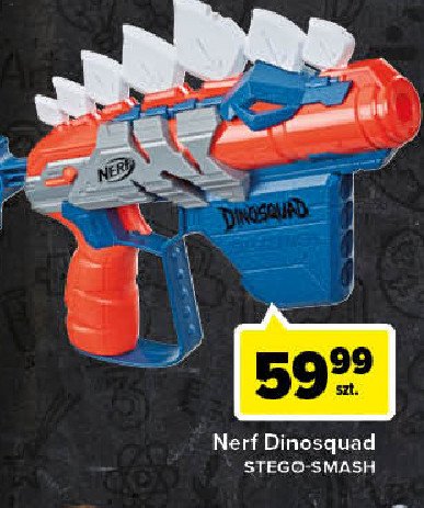 Dinosquad stego smash Nerf promocja