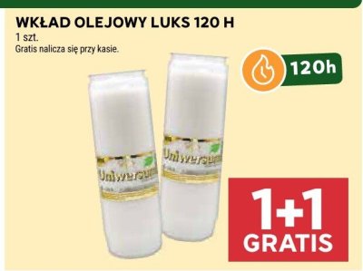 Wkład olejowy 120 h promocja w Stokrotka