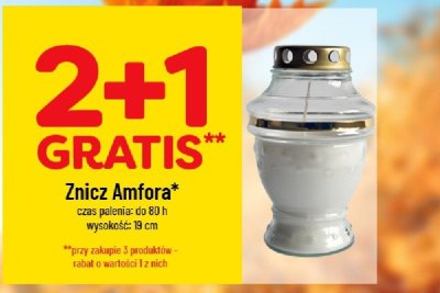 Znicz Amfora promocja w POLOmarket