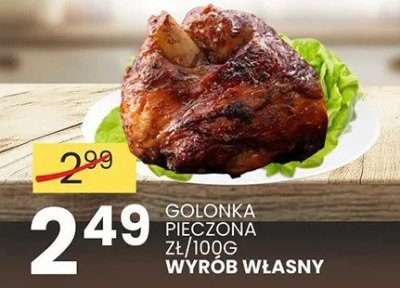 Gołonka pieczona Wyrób własny promocja w Wafelek