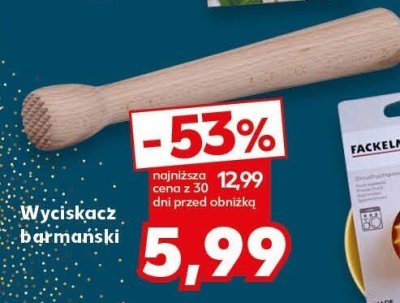 Wyciskacz barmański promocja w Kaufland